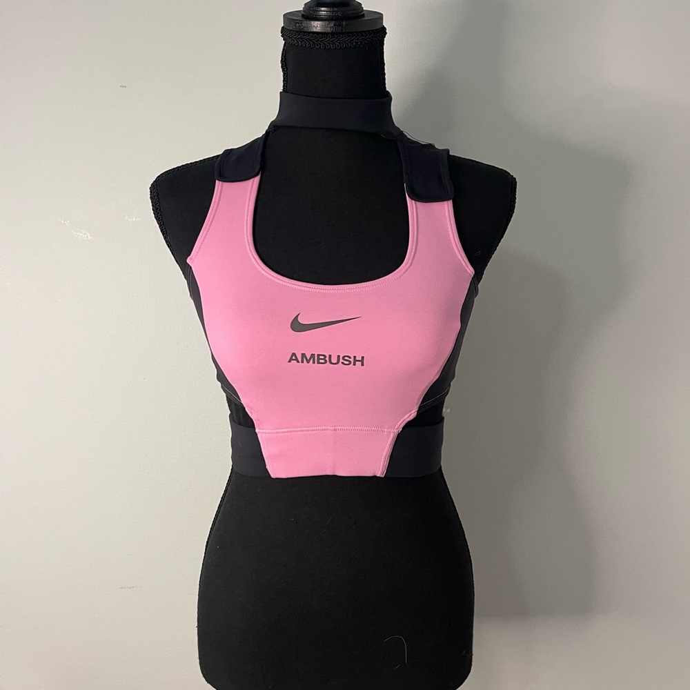 Nike x AMBUSH Choker Crop Top – Pink/Black – Size XS l Poshmark - Picture 6 of 12
